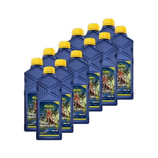Putoline N-Tech Pro R+ Off Road 10W-40 Box of 12