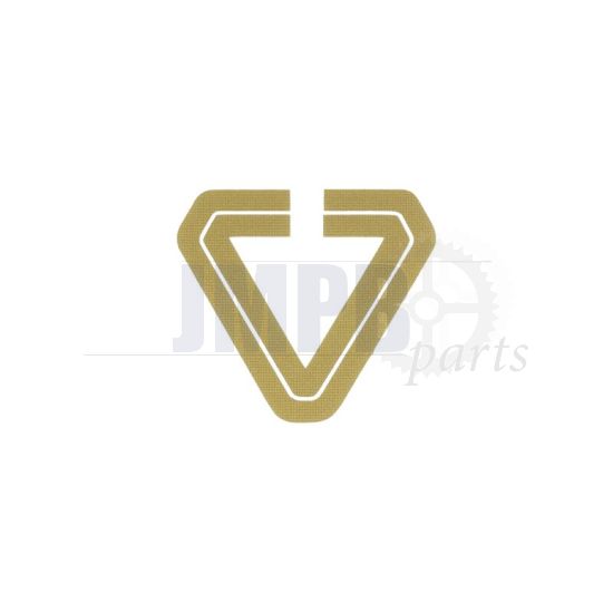Sticker Van Veen Gold