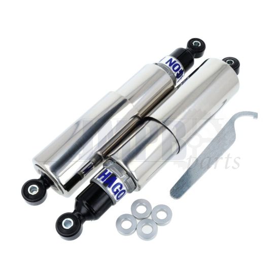 Shock absorbers Zundapp Black/Chrome Hagon 310MM
