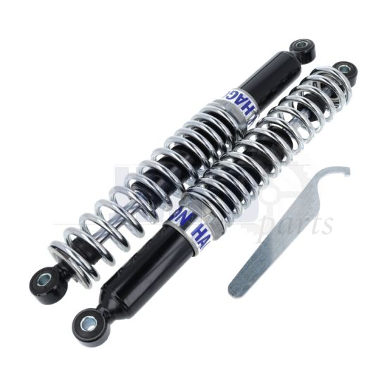 Shock absorbers Kreidler Black/Chrome Hagon 360MM
