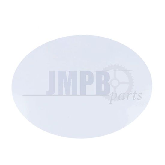 Sticker Oval White 235X180MM