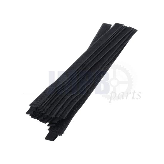 Velcro Cable Ties Black 300 x 25MM 10 Pieces