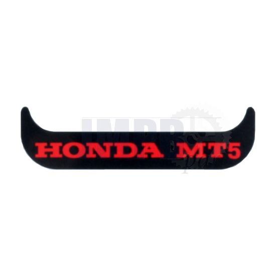 Sticker License Plate Holder Small Honda MT5