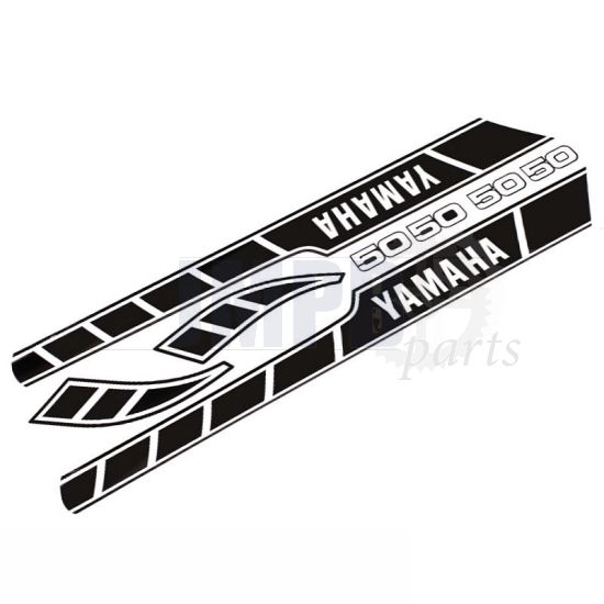 Stickerset Yamaha RD50M Black/White
