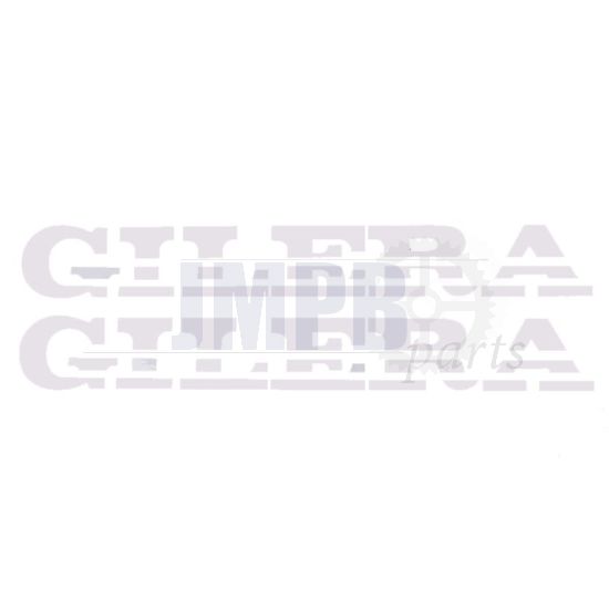 Stickerset Gilera Turbo Cut text White