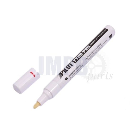 Tire Pen White 