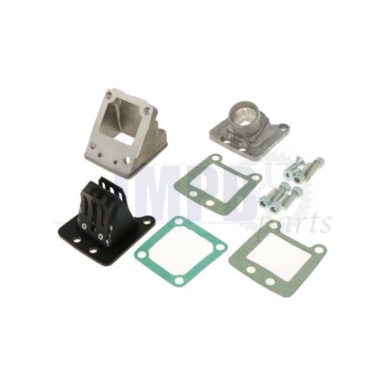 Manifold Malossi Incl. Reed Valve Block 