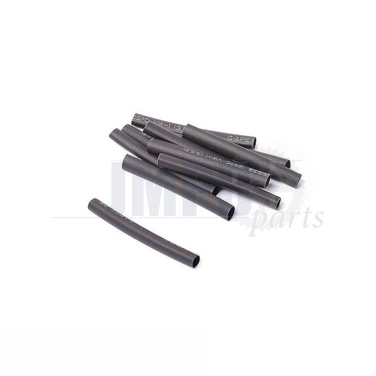 Shrink tubes 3.5 X 40MM 10 Pieces Black