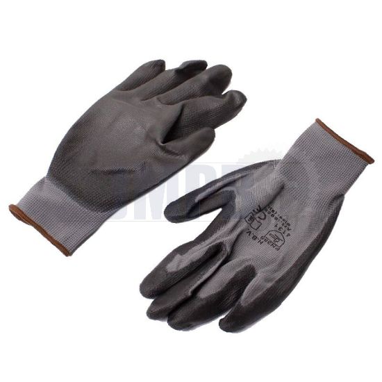 Mounting gloves PU Coated Large