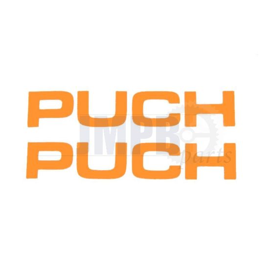 Stickerset Puch Orange