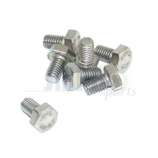 Hex bolt M6X10 SS Din 933