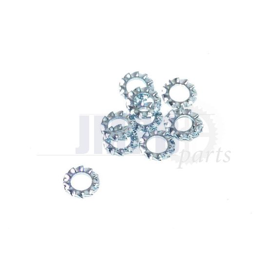 M5 Lock washer Galvanized Din 6797A