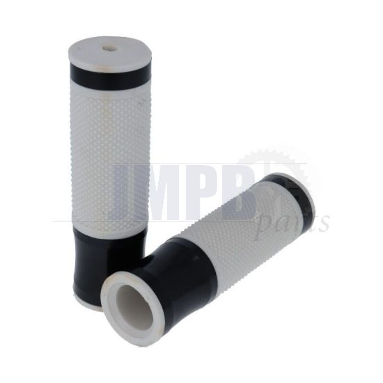 Handle Grips CNC White - Black