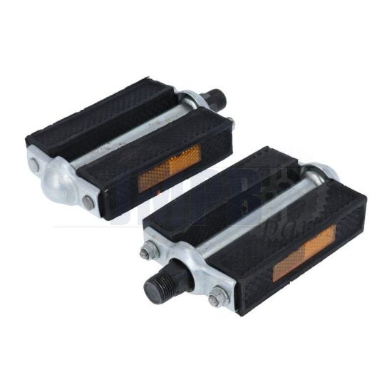 Pedal set Square Puch/Vespa With Reflector
