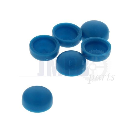 Cap for License plate Blue A Piece