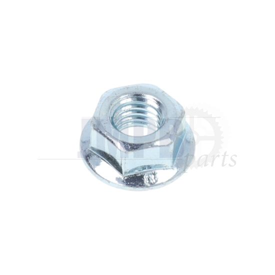 M8 Flange nut Galvanized Din 6923