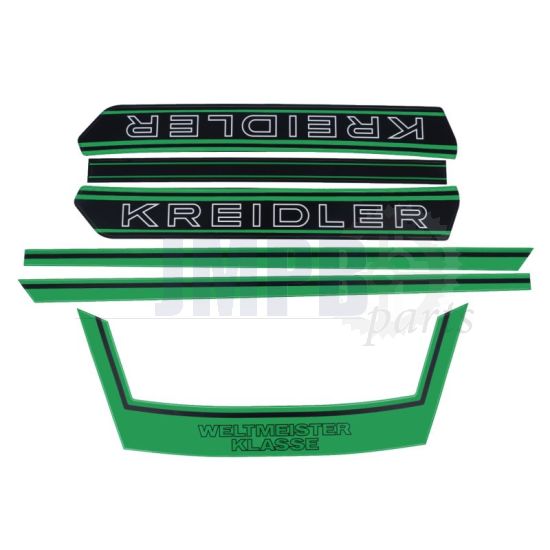 Kreidler Stickerset Weltmeister CPL Dark Green
