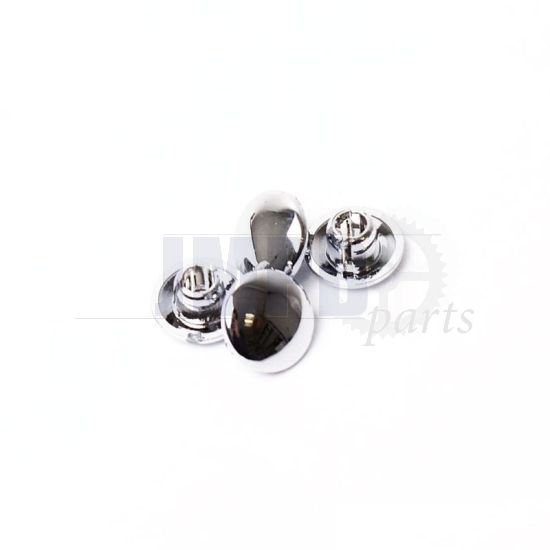 Cap Allen Bolt M6 Chrome per 4
