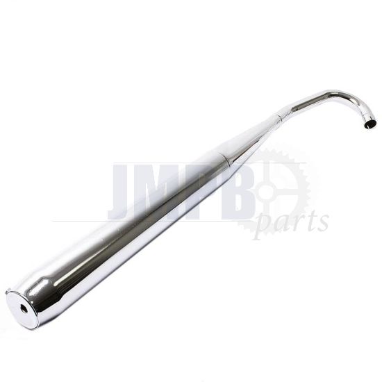 Exhaust 32MM Zundapp Double Nod Chrome