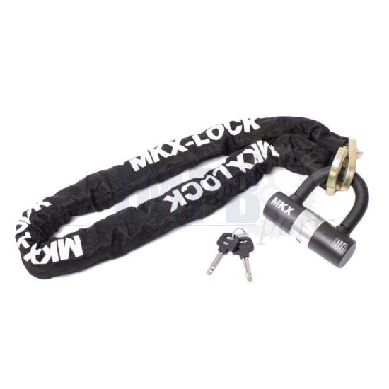 Chainlock MKX 120CM + U-lock 4 Stars