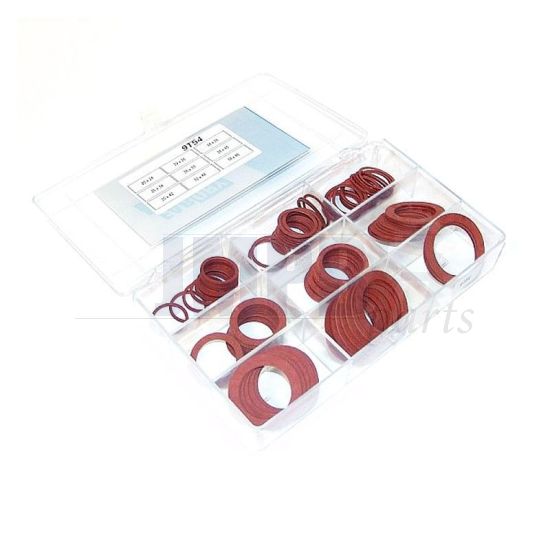 Assortiment set Fiber rings 20>34MM - 120 Pieces
