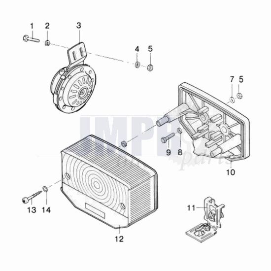 Taillight Kreidler RS
