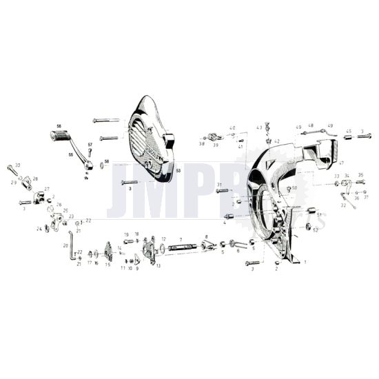 Cooling Covers Foot Gears Sachs 50/3