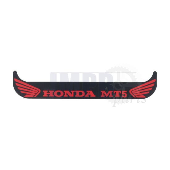 Sticker License Plate Holder Wide Honda MT5