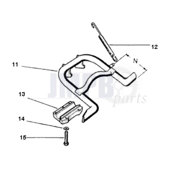 Centre stand Puch Maxi