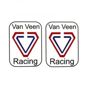 Stickerset "Van Veen Racing" Rectangle