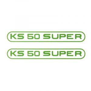 Stickerset Tank Zundapp KS50 Super Green