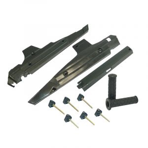 Side panel set Puch Maxi S Black with Various parts