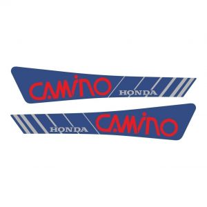 Stickerset Tank Honda Camino Red/Blue/Grey