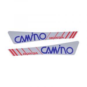 Stickerset Tank Honda Camino Blue/Grey/Red