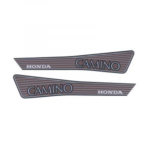 Stickerset Tank Honda Camino Brown/Grey
