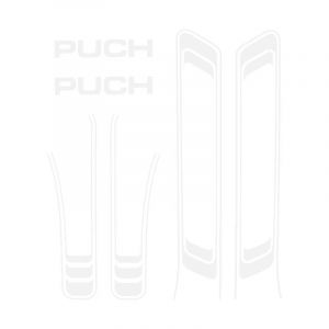 Stickerset Puch Maxi Lines White A-Quality