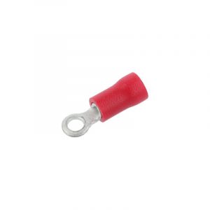 Cable connector Insulated Red M4 A-Quality
