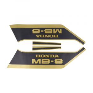Stickerset Honda MB8 JPS Gold/Black