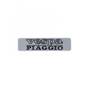 Tank emblem Vespa-Piaggio Aluminium A Piece