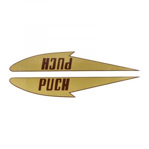Tank transfer set Puch Gold/Brown