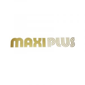 Sticker Maxi PLUS Gold