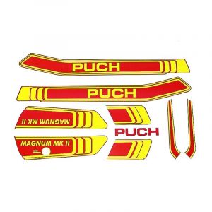 Stickerset Puch Magnum MKII Red/Yellow