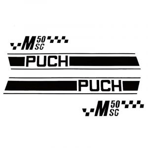 Stickerset Puch M50 SG Black