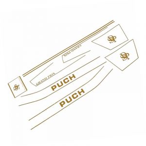 Stickerset Puch Monza SDP Gold Complete