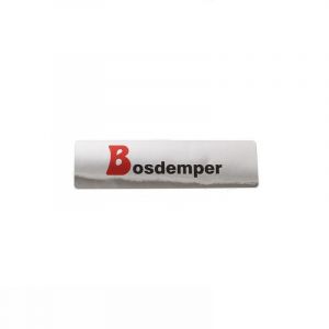 Sticker "Bosdemper" Chrome 25X90MM
