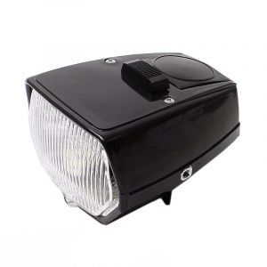 Headlight LED Square Puch Maxi Black with switch