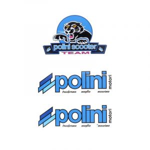 Stickerset Polini Team 3-Parts