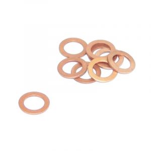 Copper ring 10,5X17X1,5MM Din 7603A