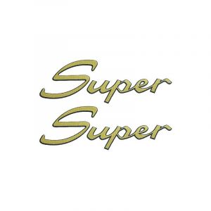 Stickerset Kreidler Super Gold 100X40MM