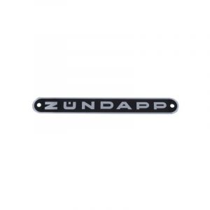 Emblem Zundapp Aluminum Black
